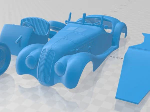 328 Машина для друку 1936 року 3D Принт Модель