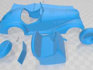 328 1936 printable car 3D Принт Модель