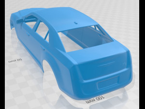 chrysler 300 2011 printable body car 3D 프린트 모델