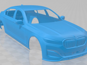 alpina b7 2020 printable body car 3D 프린트 모델