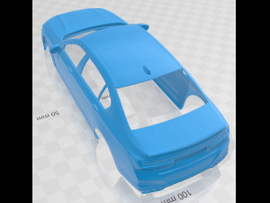 alpina b7 2020 printable body car 3D 프린트 모델