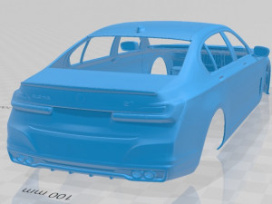 alpina b7 2020 printable body car 3D 프린트 모델