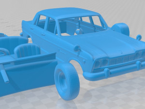 nissan skyline s54 2000 gt 1964 printable car 3D-printmodel