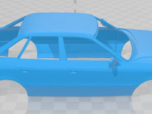 audi 80 b4 1991 printable body car 3D Print Model