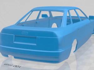 audi 80 b4 1991 printable body car 3D Print Model