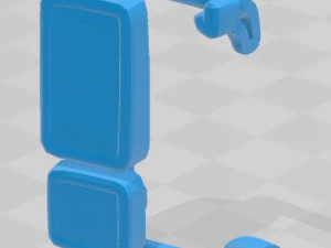 mercedes benz axor 2005 printable cabin truck 3D Print Model