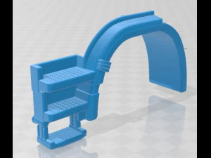 mercedes benz axor 2005 printable cabin truck 3D Print Model