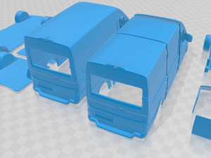 volkswagen crafter l1h2 2017 printable van 3Dプリントモデル