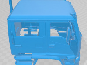 isuzu ftr 800 1997 printable cabin truck 3D 프린트 모델