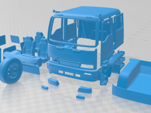 isuzu ftr 800 1997 printable cabin truck 3D Print Model