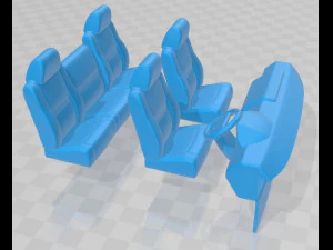 isuzu ftr 800 1997 printable cabin truck 3D Print Model
