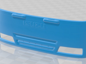 isuzu ftr 800 1997 printable cabin truck 3Dプリントモデル