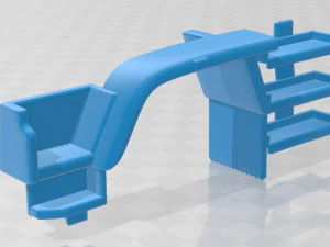 isuzu ftr 800 1997 printable cabin truck 3D Print Model