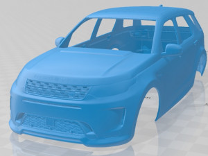 land rover discovery sport 2020 printable body car 3D प्रिंट मॉडल