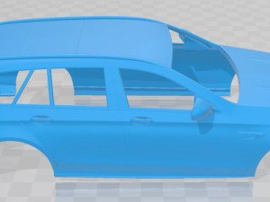 mercedes e63 estate amg 2021 printable body car Modello di stampa 3D