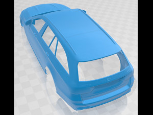 mercedes e63 estate amg 2021 printable body car Modello di stampa 3D