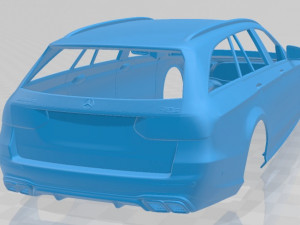 mercedes e63 estate amg 2021 printable body car Modello di stampa 3D