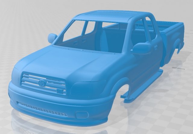 toyota tundra access cab sr5 1999 printable body car 3D-printmodel .c4d .max .obj .3ds .fbx .stl .blend 