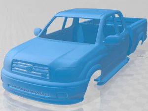 toyota tundra access cab sr5 1999 carrosserie imprimable Modèles 3D en vedette