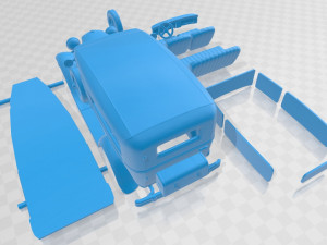model a 1927 printable car 3Dプリントモデル