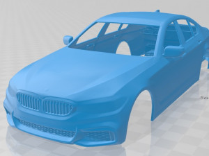 m5 g30 sedan performance 2017 printable body car 3D Print Model