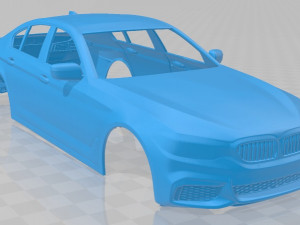 m5 g30 sedan performance 2017 printable body car 3D प्रिंट मॉडल