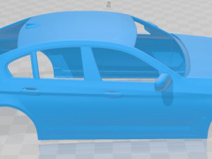 m5 g30 sedan performance 2017 printable body car 3D प्रिंट मॉडल