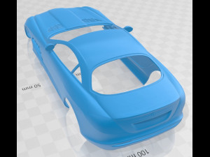 mercedes benz slr mclaren 2005 printable body car Modello di stampa 3D