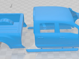nissan titan xd pro 4x 2016 printable body car 3Dプリントモデル