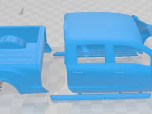 nissan titan xd pro 4x 2016 printable body car 3D Print Model