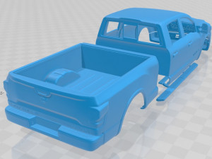 nissan titan xd pro 4x 2016 printable body car 3Dプリントモデル