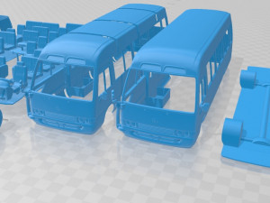 toyota coaster bus 2014 printable 3D Print Model