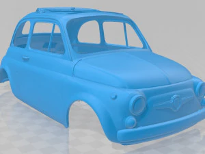 fiat 595 abarth esseesse 1968 printable body car 3D Print Model