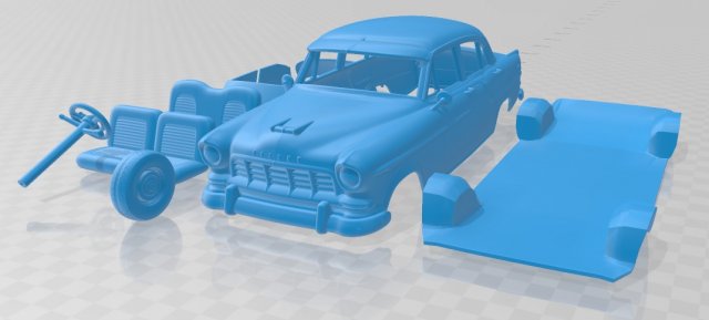 holden special 1958 printable car Modèles 3D en vedette .c4d .max .obj .3ds .fbx .stl .blend 