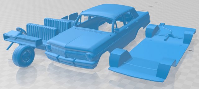 holden special eh 1963 printable car Modèles 3D en vedette .c4d .max .obj .3ds .fbx .stl .blend 