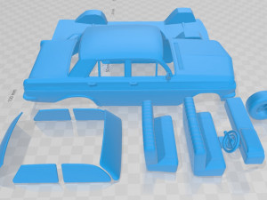 holden special eh 1963 printable car Modèles 3D en vedette