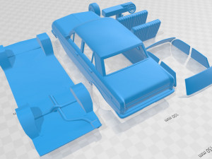 holden special eh 1963 printable car Modèles 3D en vedette