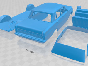 holden special eh 1963 printable car Modèles 3D en vedette