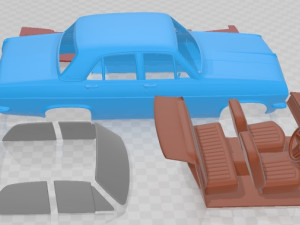 Holden HR Premier 1966 Printable Car 3D-Druckmodell