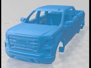 gmc sierra crew elevation 1500 2020 printable body car 3D Print Model