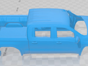 gmc sierra crew elevation 1500 2020 printable body car Model do druku 3D