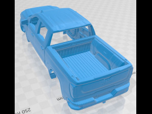 gmc sierra crew elevation 1500 2020 printable body car Model do druku 3D