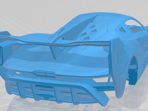 mclaren sabre 2021 printable body car Model do druku 3D