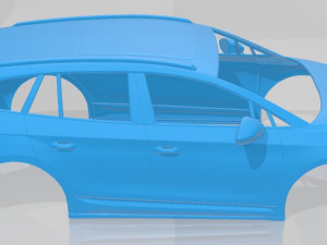 skoda enyaq iv printable body car Modelo de Impressão 3D