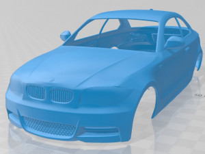 1 series coupe 2009 printable body car 3D Print Model
