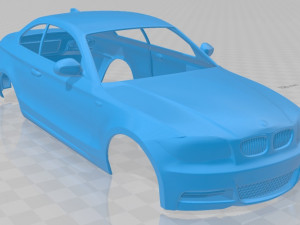 1 series coupe 2009 printable body car 3D Принт Модель