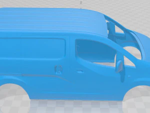 nissan nv200 2010 printable body van 3D Print Model