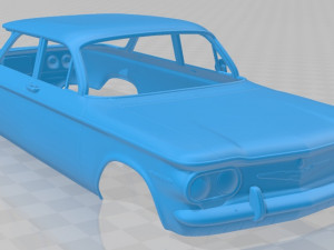 chevrolet corvair sedan 1960 printable body car 3D-Druckmodell