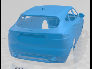 jaguar e pace r dynamic 2021 printable body car 3D Принт Модель