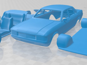 granada 1972 printable body car 3D Принт Модель